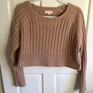 Pacsun Women's Ribbed CroppedKnit Sweater